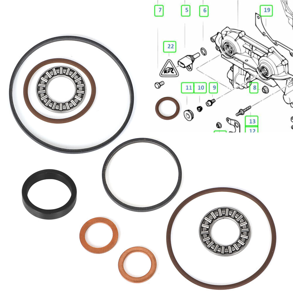 Dual VANOS O-Ring Seal Rebuild Kit BMW E46 M52tu M54 E36 E39 E60 E65 Z4 X3 X5