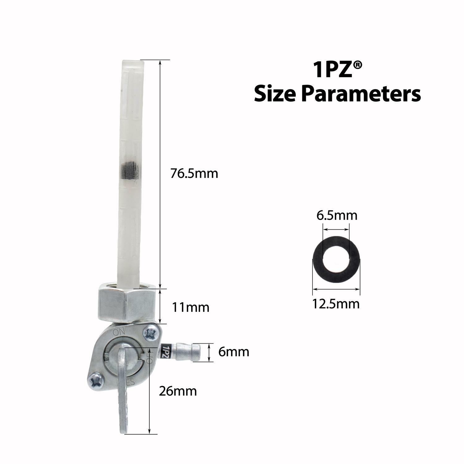 2 HONDA ATC185 ATC200 ATC200 MATC200S ATC200X Petrol Fuel Cock Petcock Gas Tank