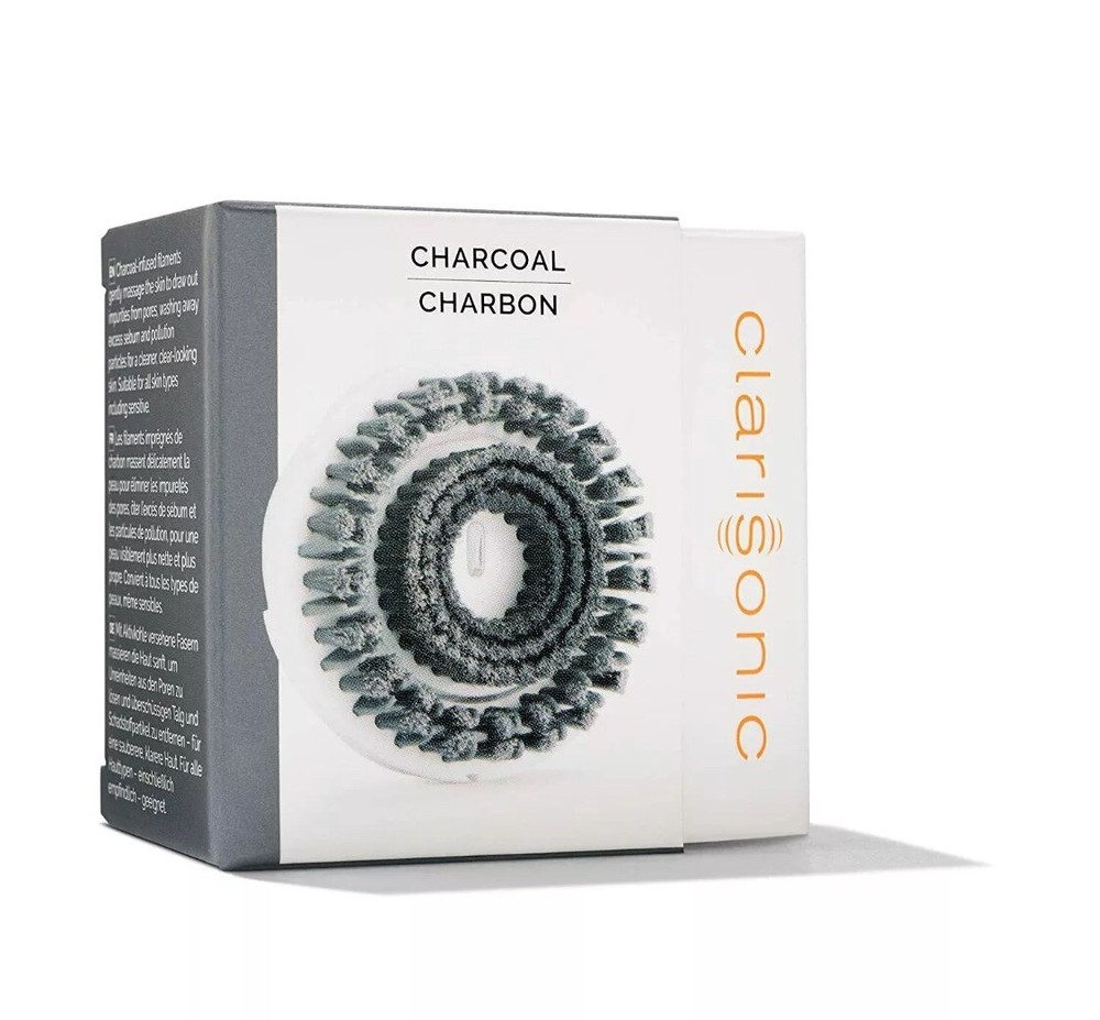 Clarisonic Charcoal Brush Head Replacement – Authentic Cleansing Refill New