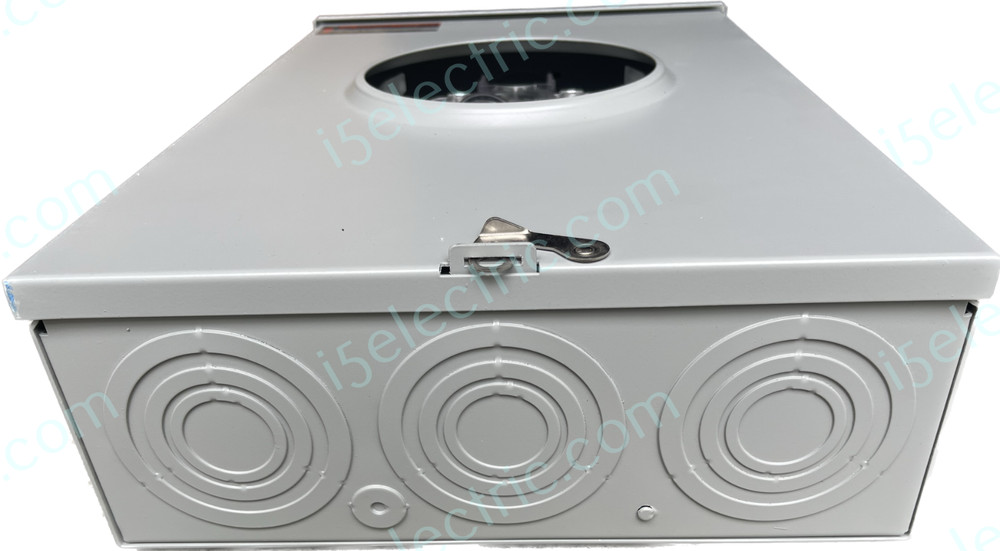 200 Amp Ringless Meter Socket / Base 3 Phase 4 Wire 7 Jaw OH/UG