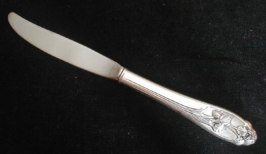 International SILVER IRIS solid handled dinner knife(s) - 9"