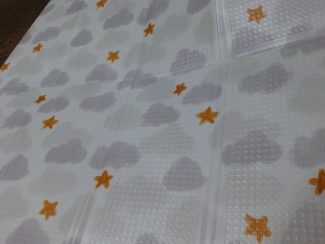 JumpOff Jo Baby Play Mat - Large Folding Foam Play Mat for Infants and Babies