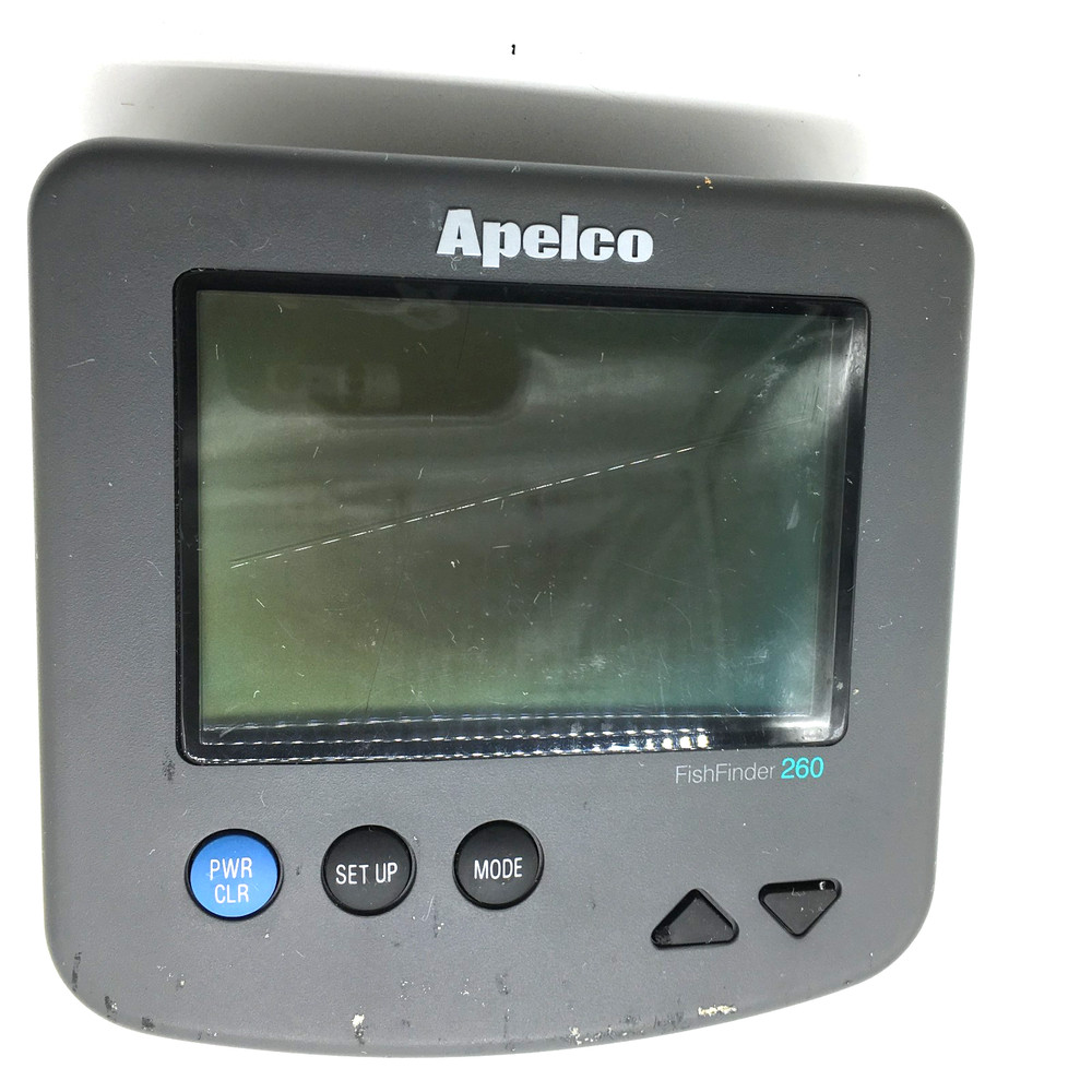 Apelco Fishfinder 260 Display Instrument Unit Only - Untested