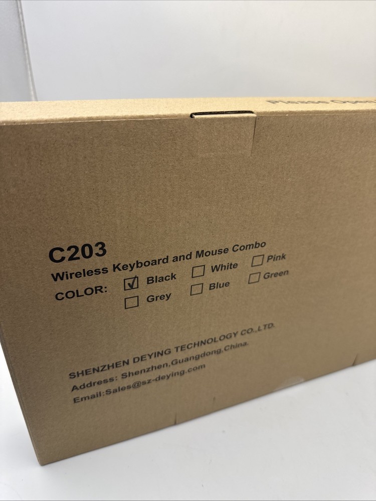 C203 Wireless Keyboard and Mouse Combo