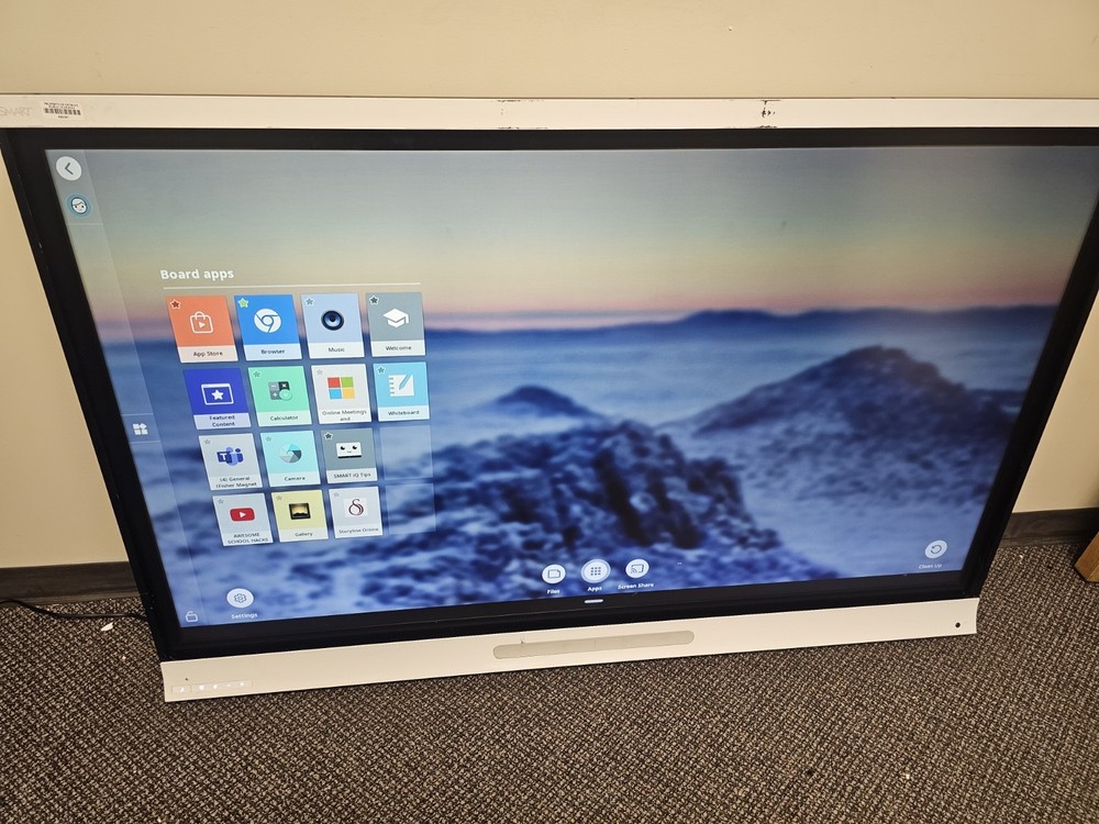 65" 4K SMARTBOARD SPNL-6065 Touchscreen Whiteboard Interactive Flat Panel WIFI