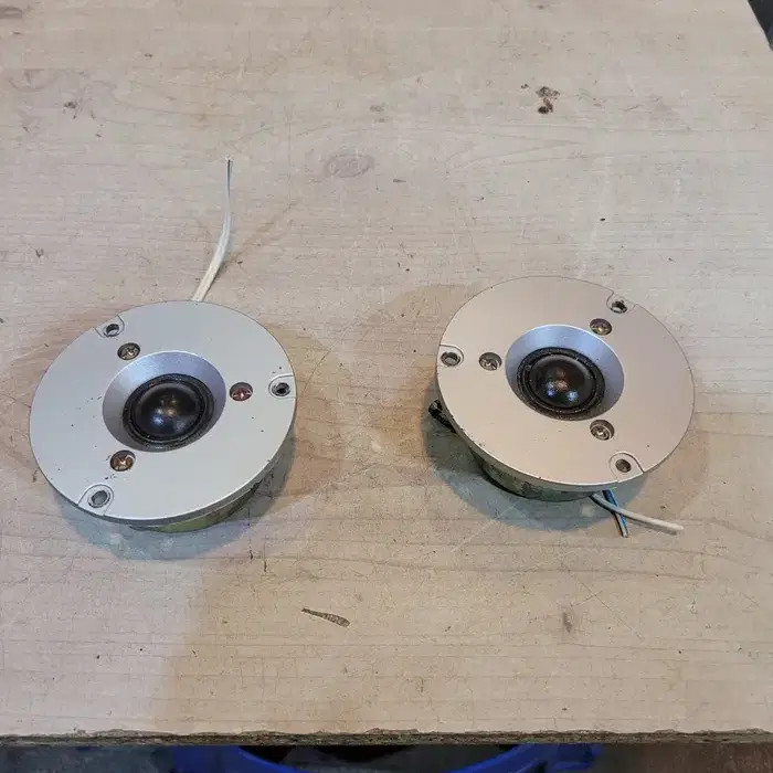 Silk Dome Tweeter 50W Pair for Audio System