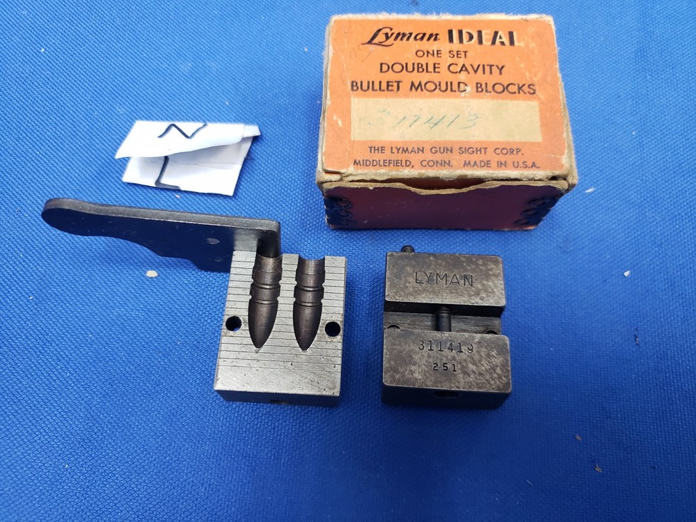 Lyman 311413 Bullet Mold 2 Cavity