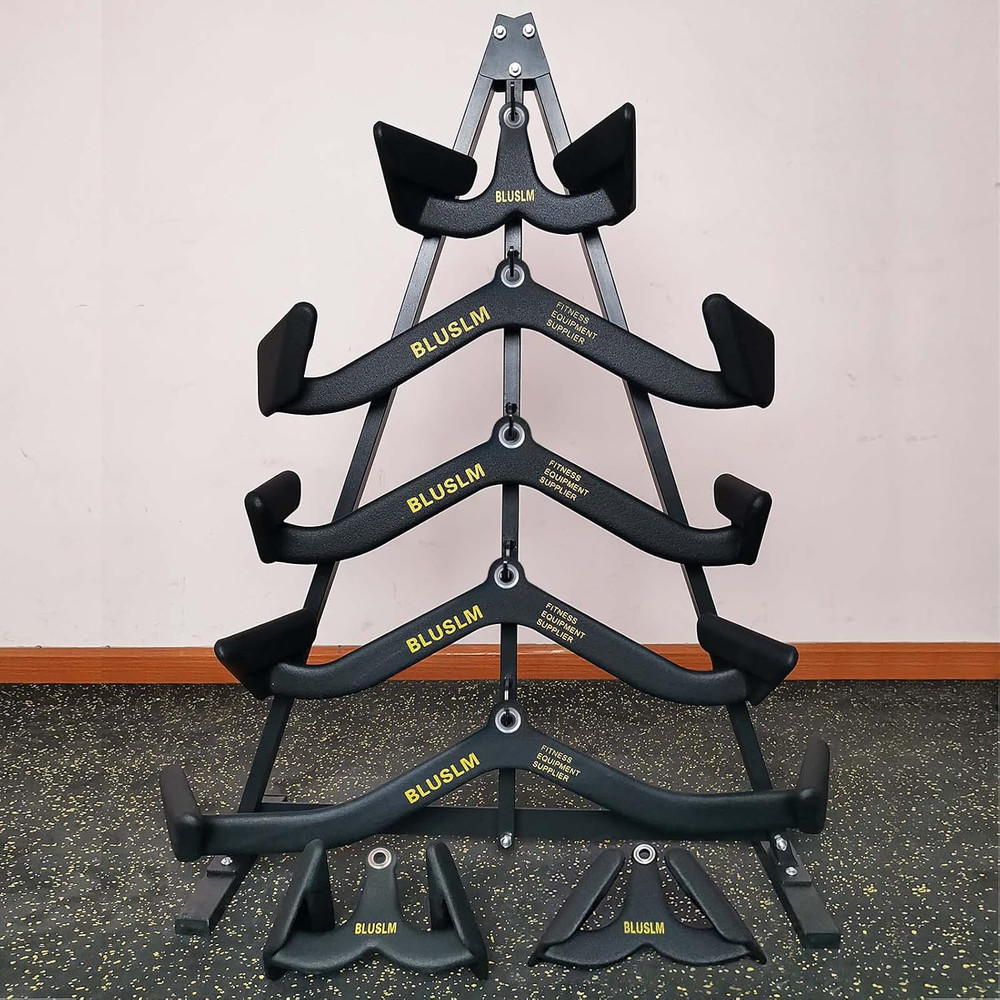 LAT Pull down Bar for Cable Machine, LAT Pulldown Attachments T-Bar V-Bar Cable