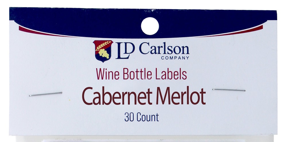Cabernet Merlot Wine Labels
