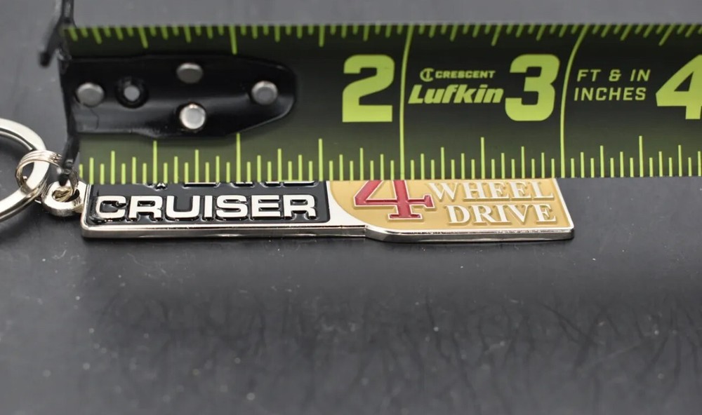 Land Cruiser Metal Keychain