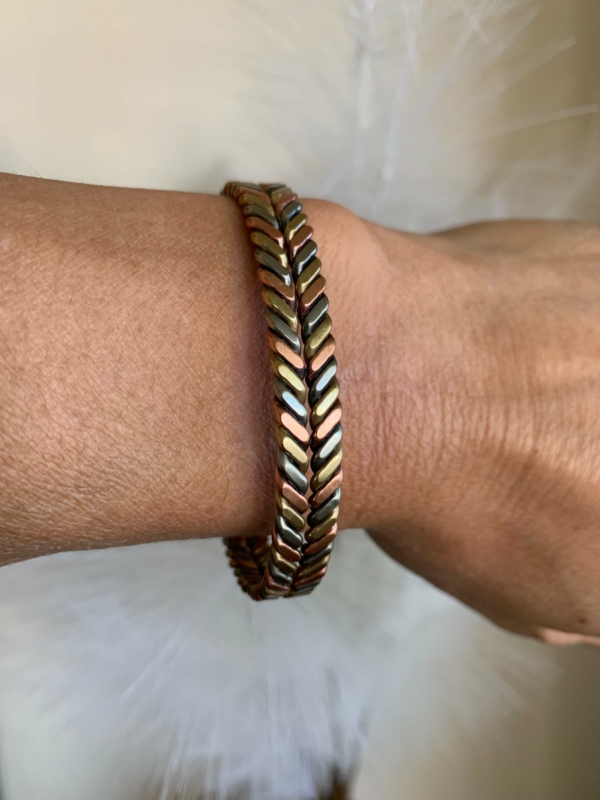 Solid Pure Copper Magnetic Bracelet Arthritis Pain Relief Power Energy Men Women