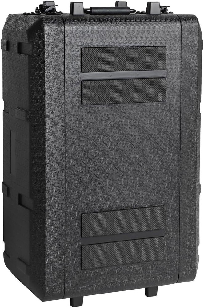 New Waterproofing 2Door W/ Microphone Compartments Rack Mount PC Amp Flight Case