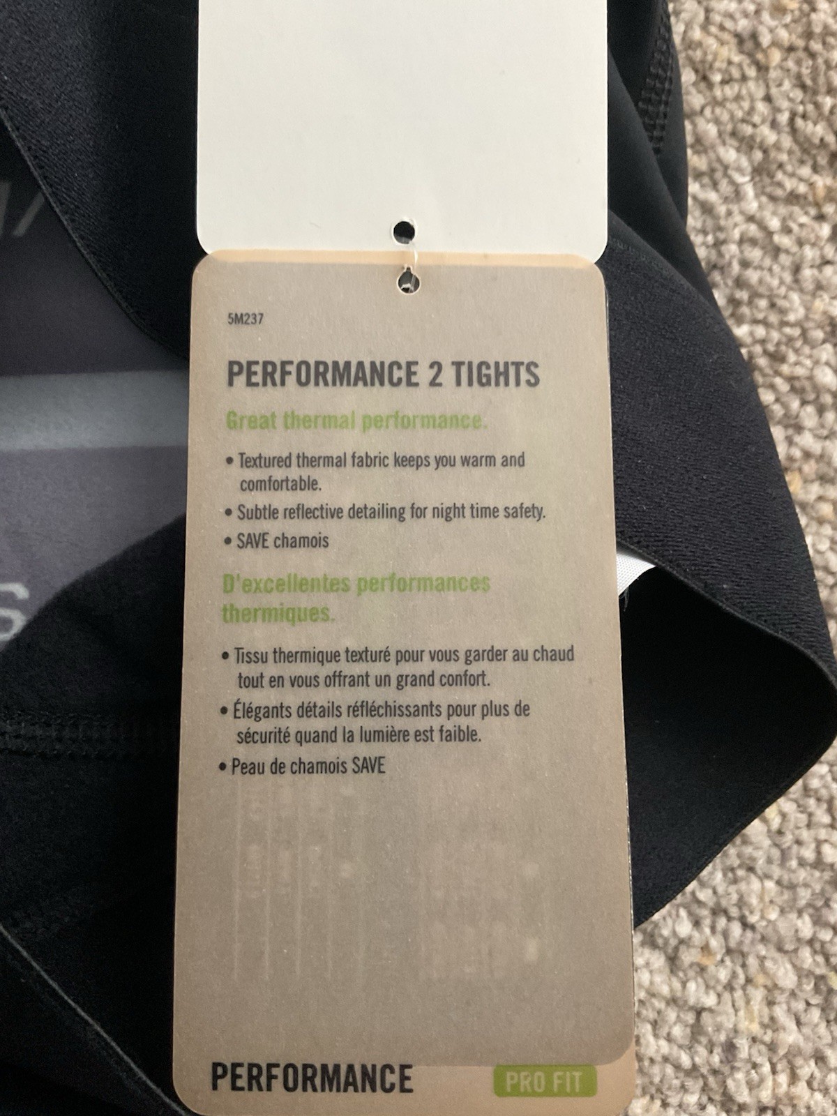 Cannondale Men’s Performance 2 Tights Large With SAVE Chamois NWT