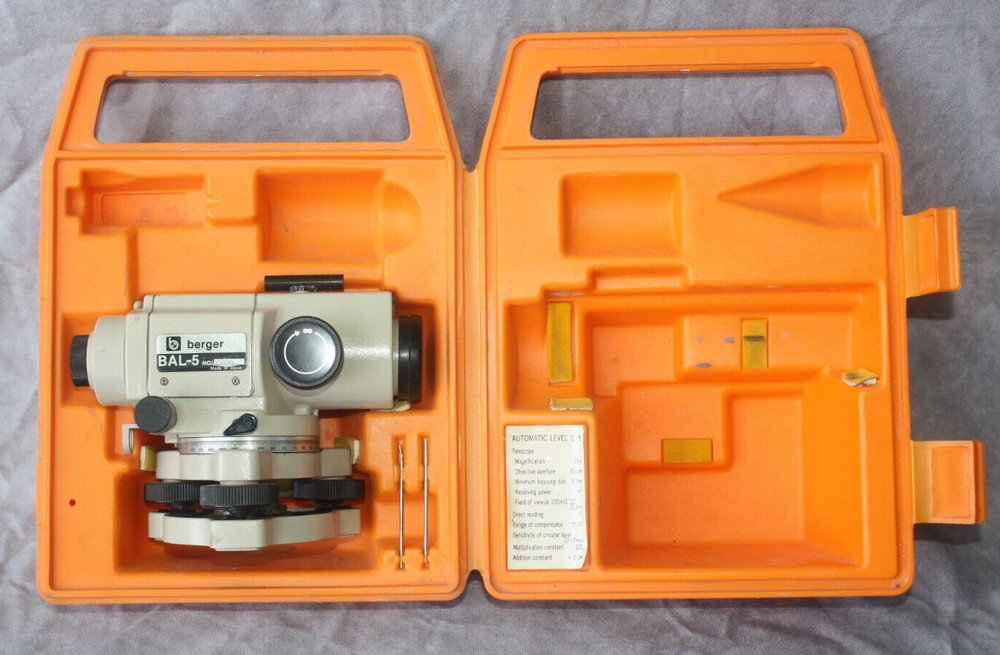 Berger bal-5 Auto Level Scope with case