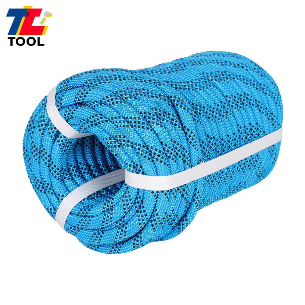 3520Lbs 3/8" × 100' Arborist Tree Climbing Rope High Strong Braid Polyester Rope