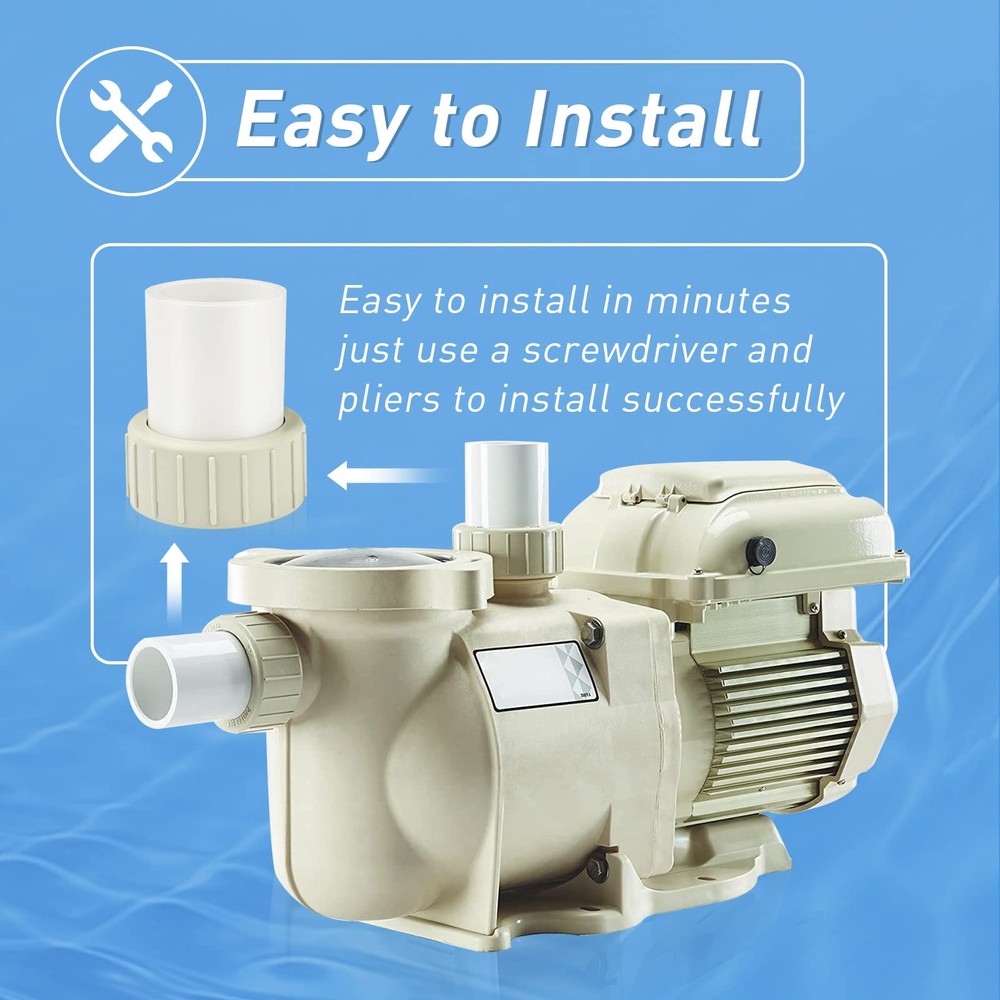 350157 Union Replacement For Pentair Superflo Variable Speed Pool Pumps And Spa