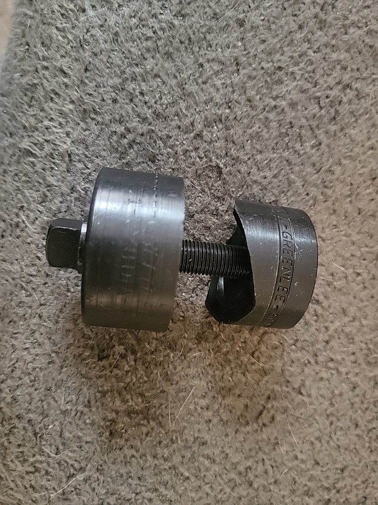 Greenlee 1 3/8  Knockout Punch.