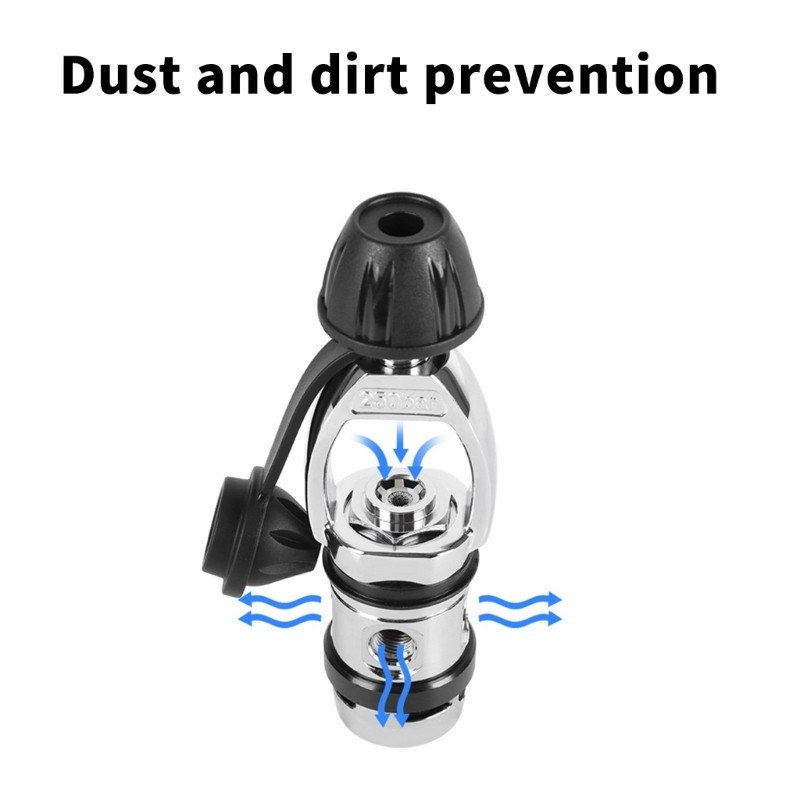 Scubas Diving Pressure Reducing Valves Filter Enduring Easy Installation