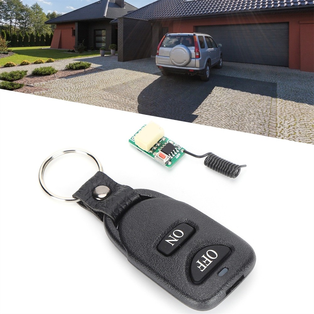 Wireless Door Remote Control Module 12V Long Range Remote Transmitter Receiver