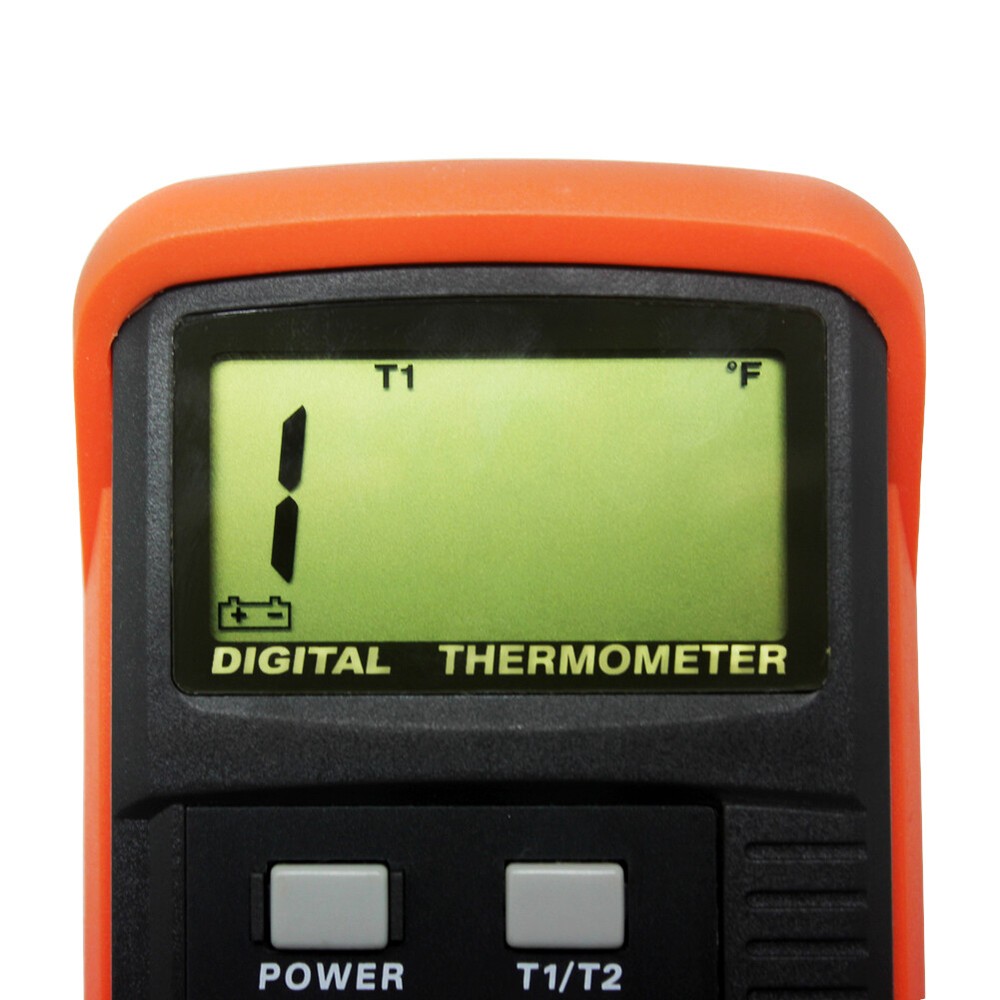 K-Type Two Channel Temperature Tester Sensor DM6802B LCD Digital Thermometer