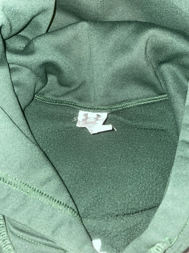 Under Armour Dark Green Polyester Athletic Jacket Mens M