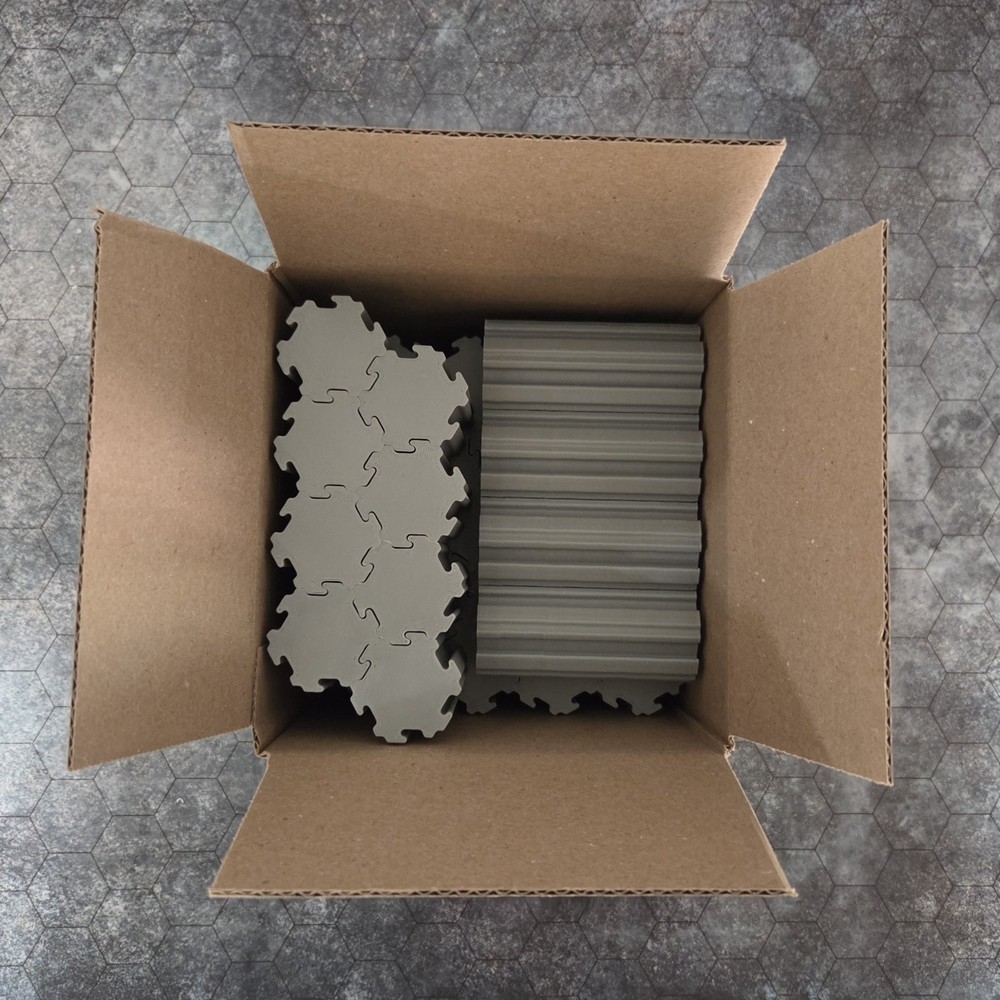 Battletech 92pcs Customizable 3D Interlocking Terrain - Custom Battlefield