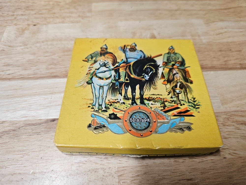 1920s Cigarette Cardboard Tin from USSR