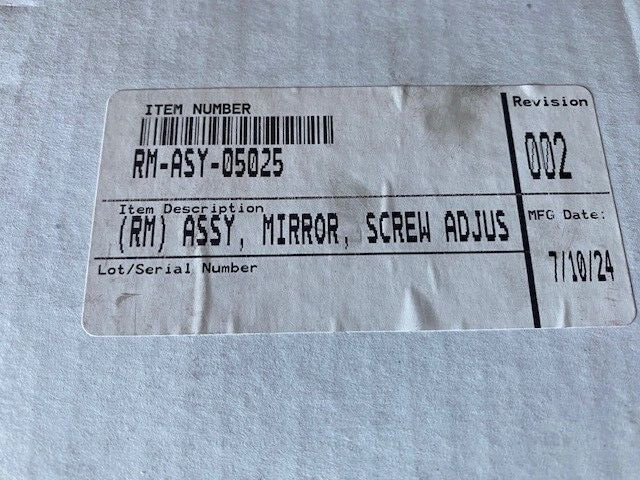 Hologic Dimensions LED Mirror Assembly ASY-05025