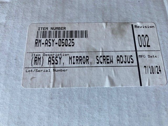 Hologic Dimensions LED Mirror Assembly ASY-05025