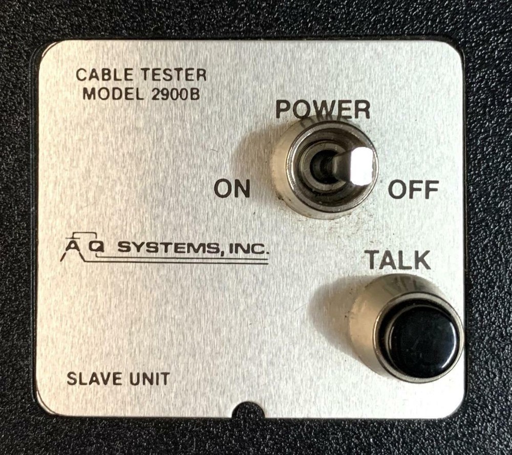 AQ Systems Inc. 2900A / 2900B Coax Cable Tester