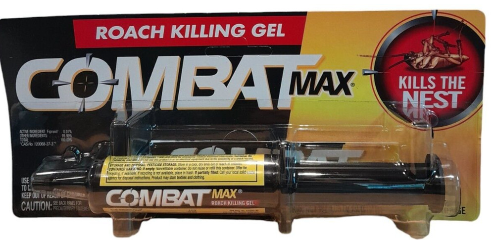 Combat 30 g Source Kill Max Roach Kill Gel-1.05 oz (1 Syringe)