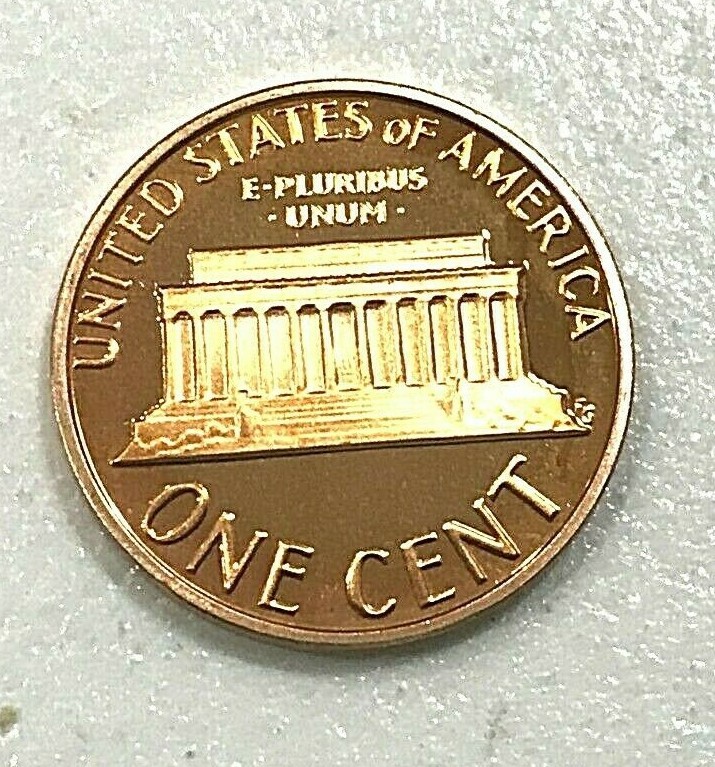1981 P D S LINCOLN CENT CHERRY RED FROM MINT ROLLS, DCAM PROOF from PROOFSETS