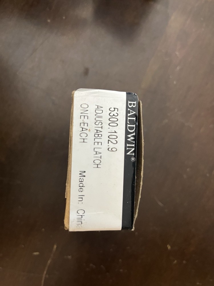 Baldwin Estates Latch 5300.102.9