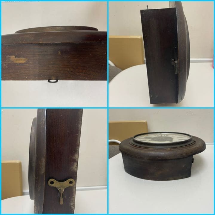 Rare Very Old Antique Ship Clock Working Item