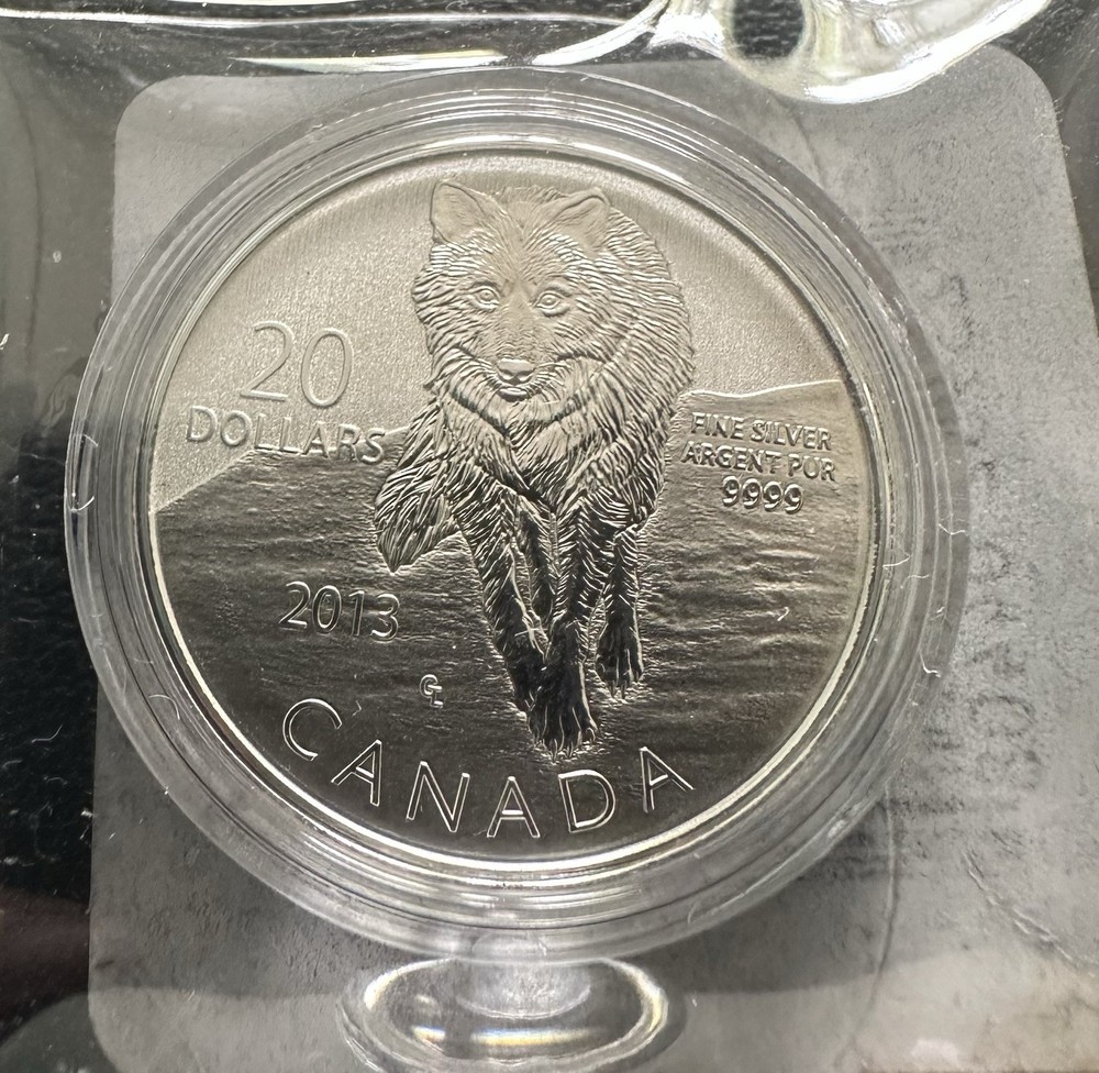 2013 Canada 20 Dollar Silver