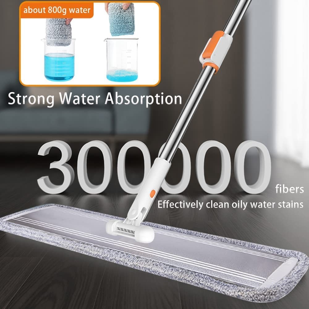Mop Pads 32 inch Replacement 6 Pack Replacement Refills Washable Microfiber P...