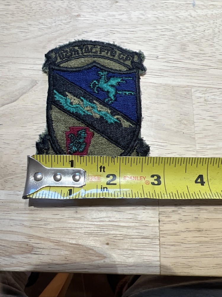 US Air Force 112th Tactical Fighter Squadron Subdued Patch
