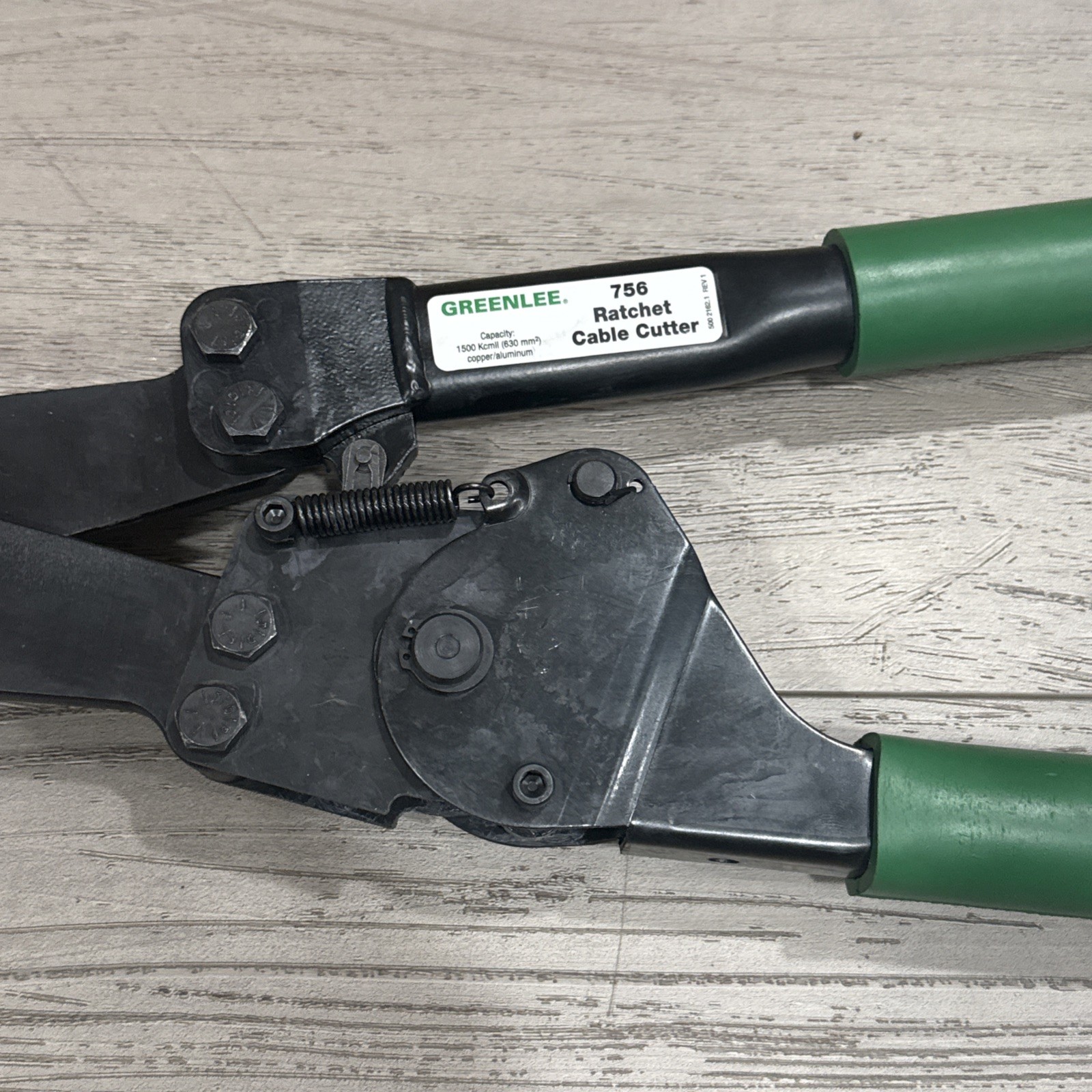 Greenlee 756 Heavy-Duty Ratchet Cable Cutter