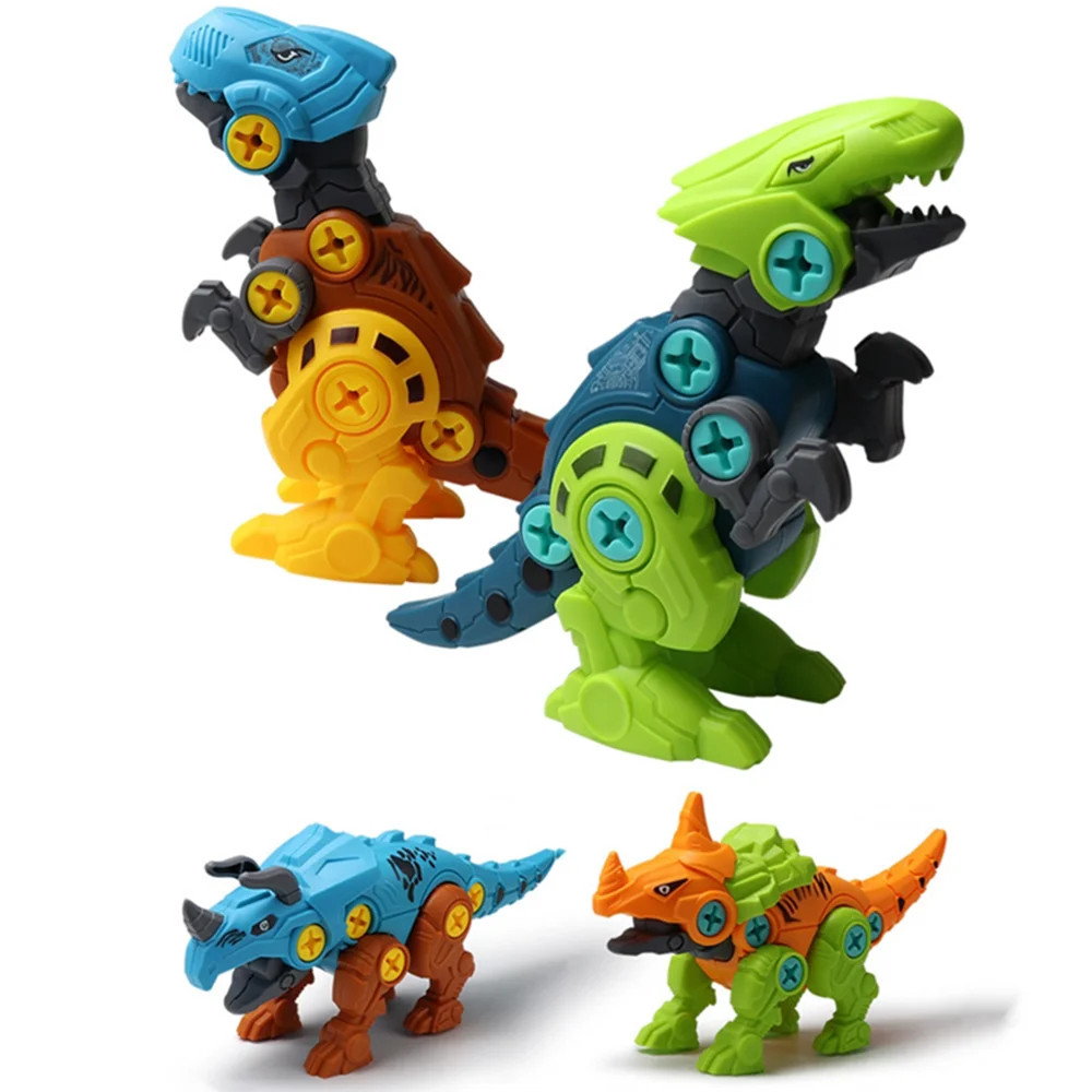 STEM DINOSAUR TOY SET Construction with Tool Drill, Educational Construction