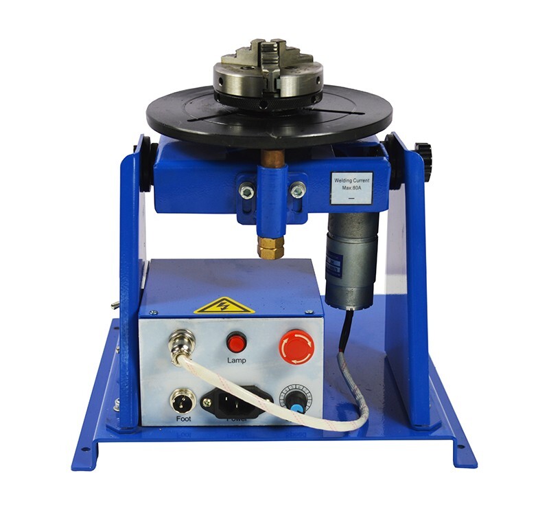 Welding Positioner Turntable with 80mm Chuck Anti-electromagnetic Interference