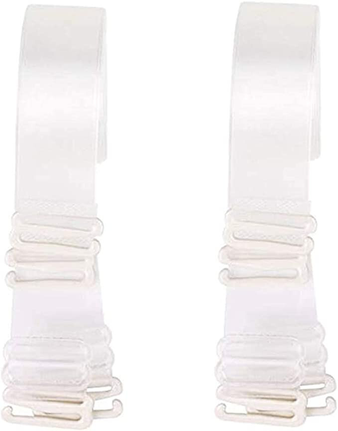 Invisible Soft Clear Non-Slip Adjustable Transparent Shoulder Bra Strap