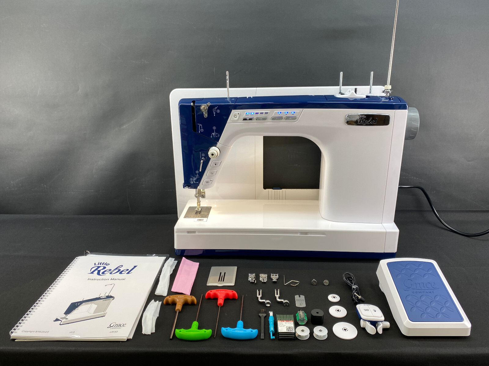 Grace Little Rebel Long Arm Quilting Sewing Machine w/ Stitch Regulator