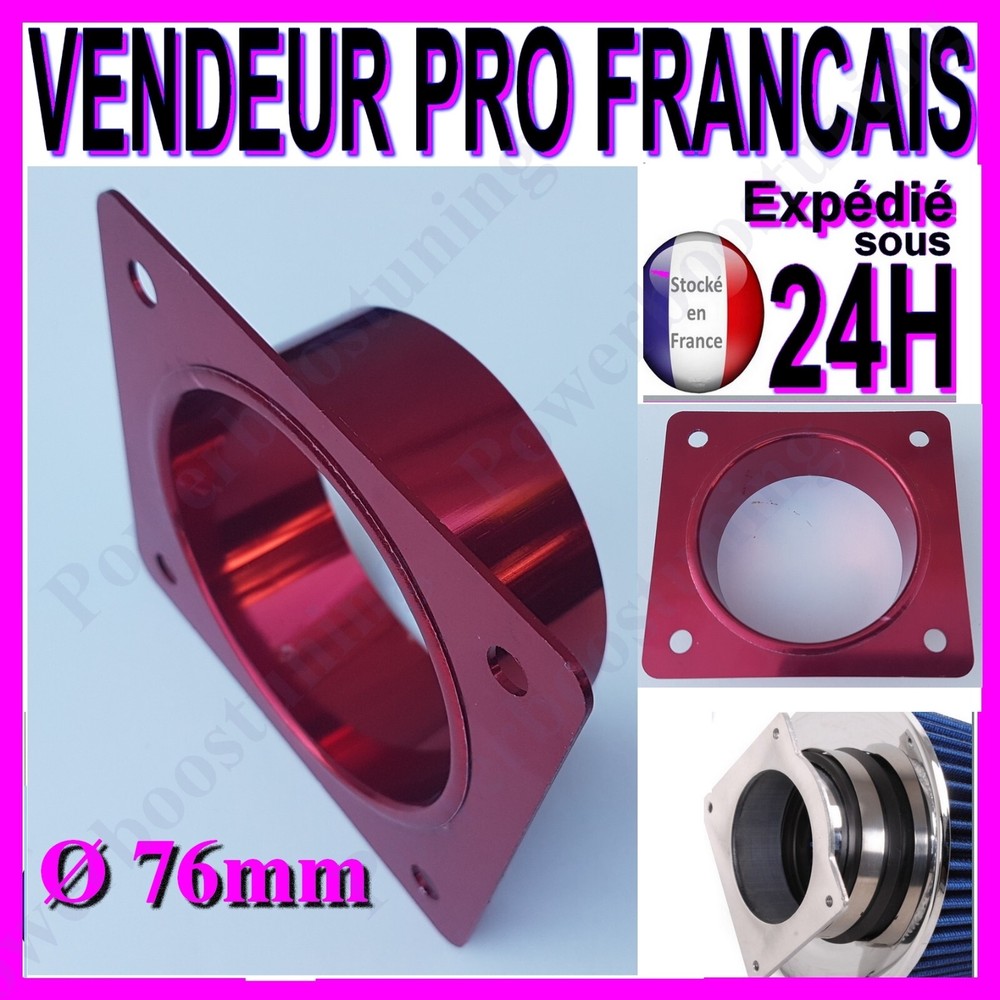 Square Rectangular Ring Reducer Necklace For Car Flow Meter Filter