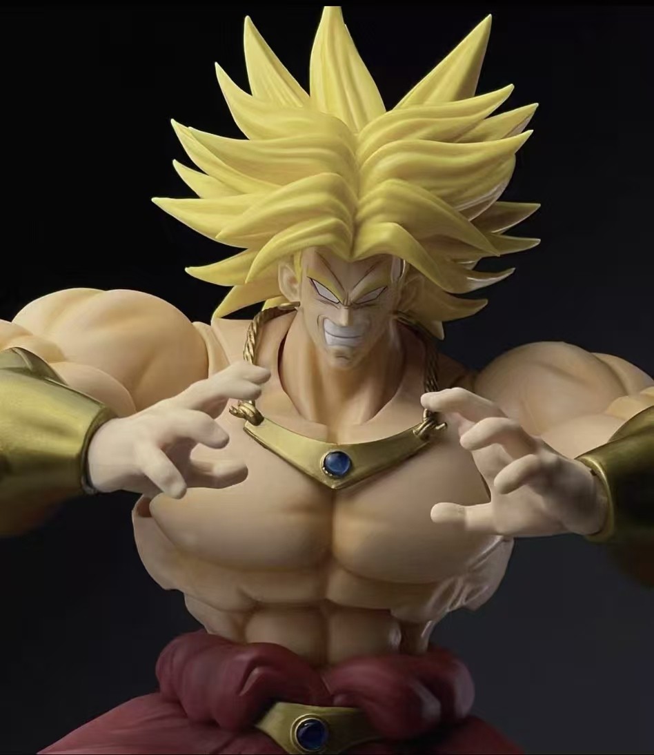 ZT Studio ZT-01 Broly Warrior of the Ancient Yellow Hair 1/12 Action Figure