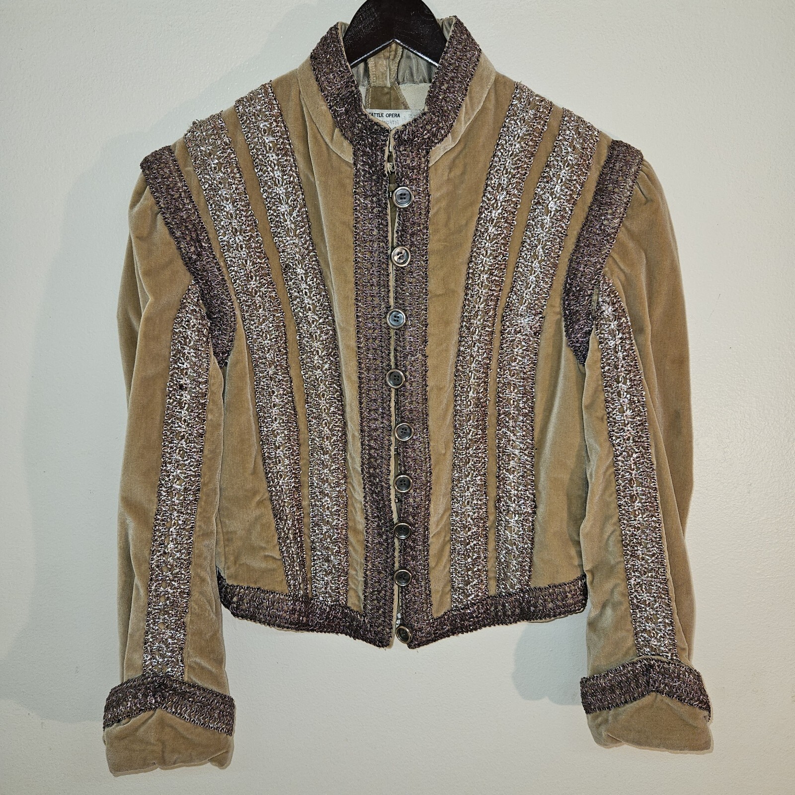 SEATTLE OPERA LA TRAVIATA Jacket Costume Size Small