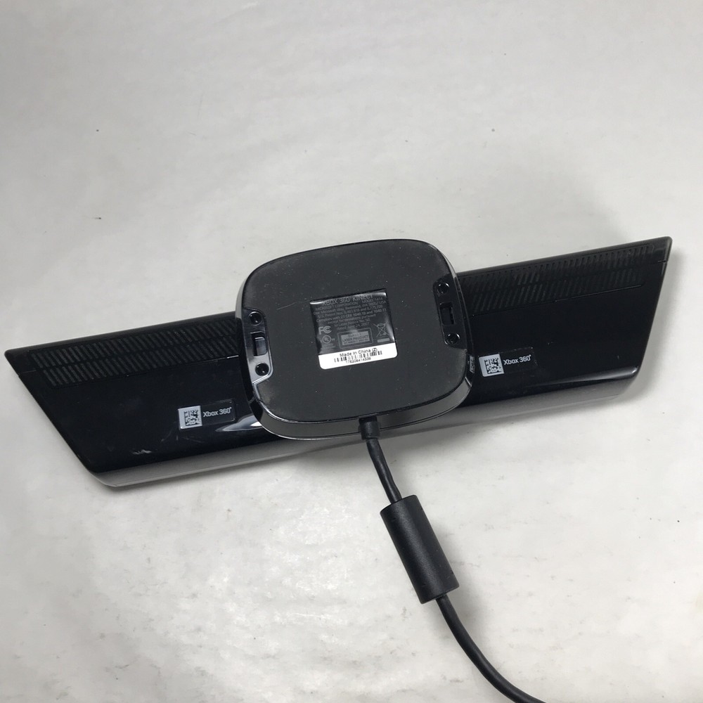 Xbox 360 Kinect Motion Sensor Model 1414 Black Video Game Camera Microsoft