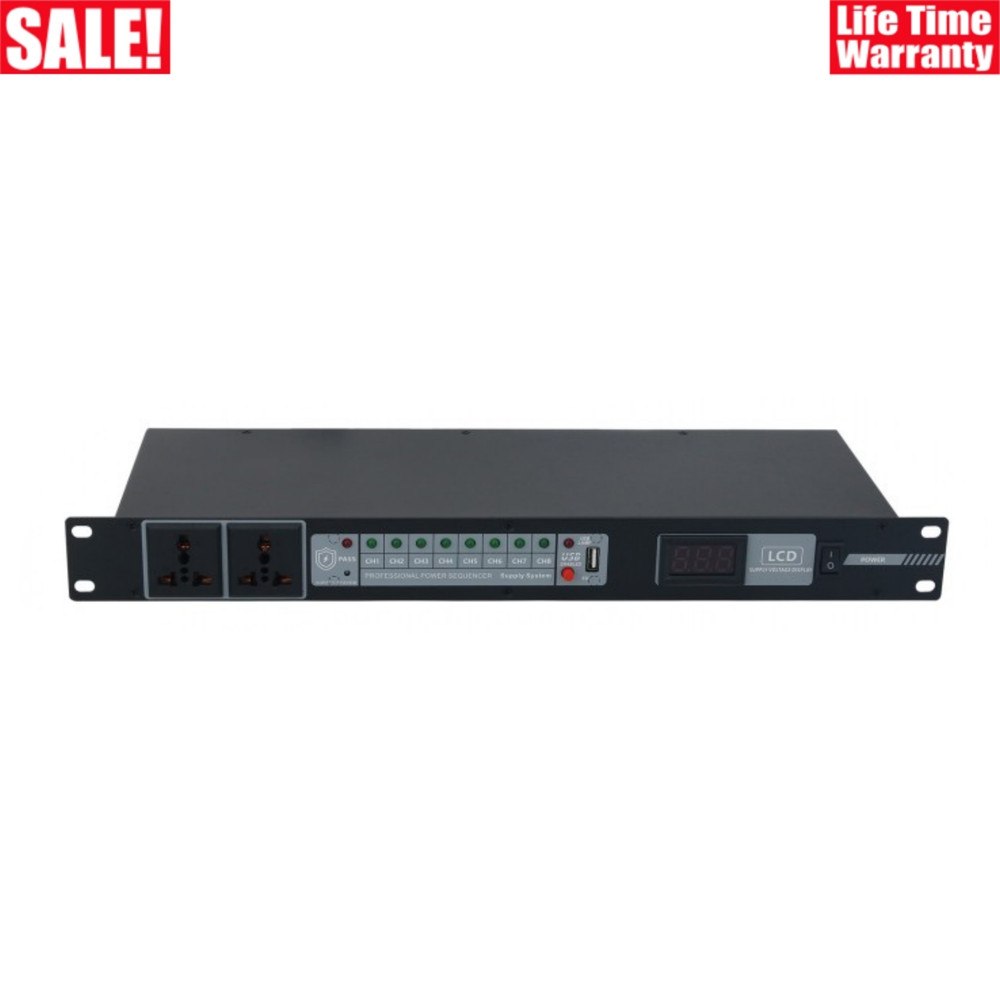 8Ch Power Sequencer Controller Sequence Stage Manager Support Voltage Display