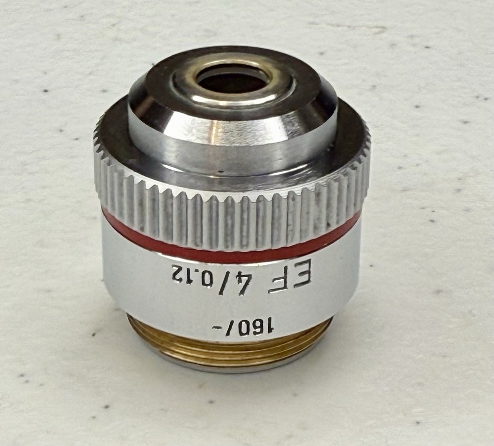 Leitz Wetzlar EF 4 / 0.12 Microscope Objective