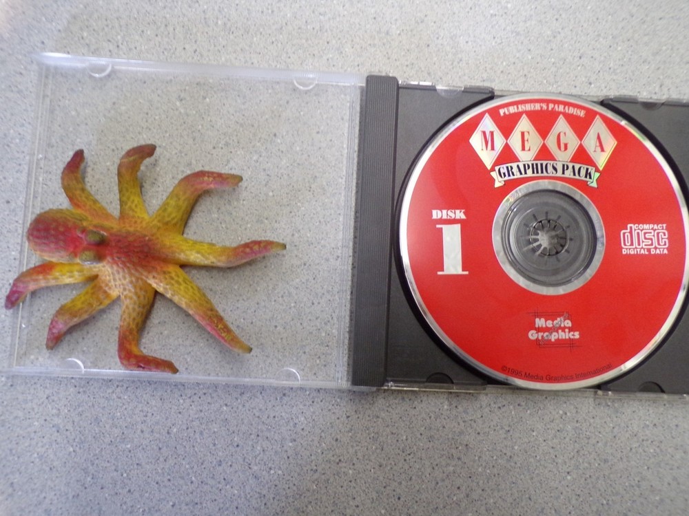 Mega Graphics Pack Disc 1 111020-01 *FREE SHIPPING*