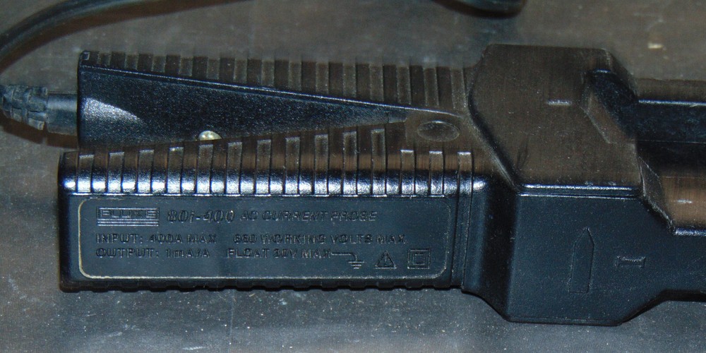 Fluke 80i-400 Clamp On AC Current Probe